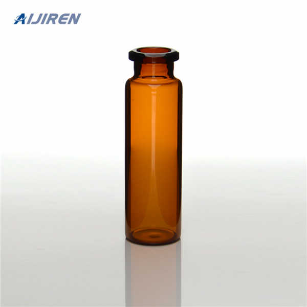 Aijiren the Supplier of 10ml Amber Crimp Top GC Vial from China